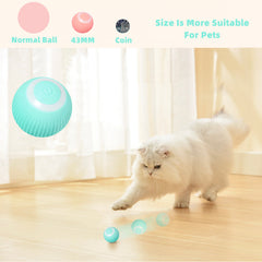 Smart Cat Toy Automatic Rolling Ball